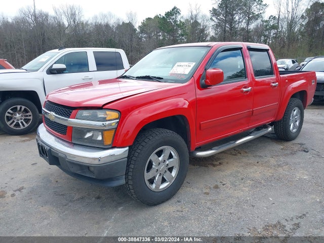 2012 CHEVROLET COLORADO 2LT VIN: 1GCHTDFEXC8131317