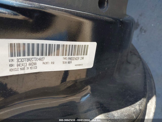 2012 FIAT 500 3C3CFFBR2CT314027 Photo 8