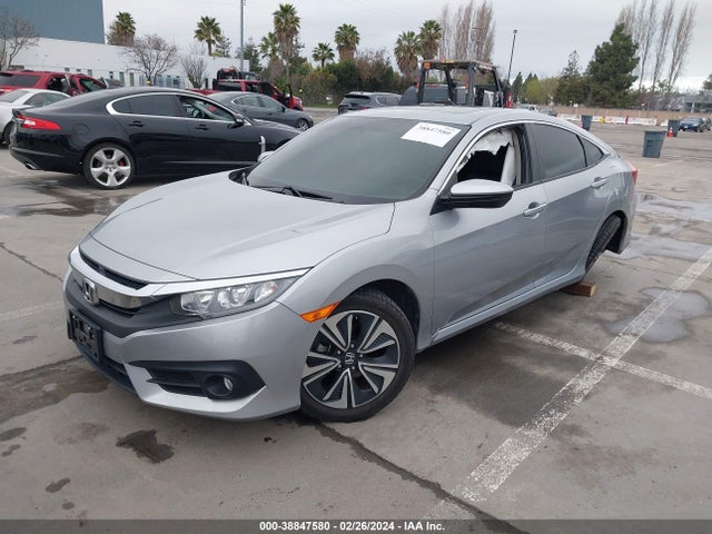 Honda Civic Ex-t 2018 JHMFC1F31JX009340 Image 2