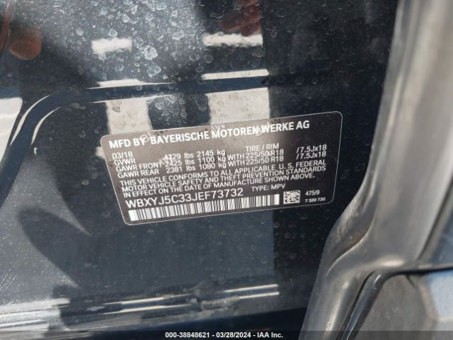 WBXYJ5C33JEF73732 BMW X2 Xdrive28i