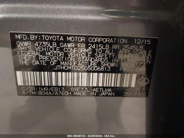 JTHCM1D25G5006813 Lexus IS 300