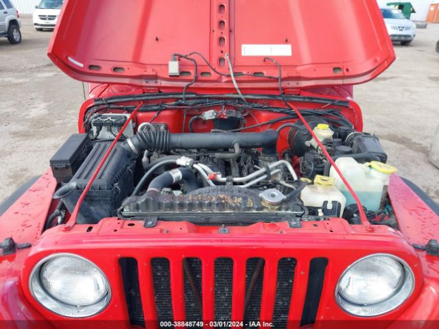 2001 JEEP WRANGLER 1J4FA49S01P316875 Photo 9