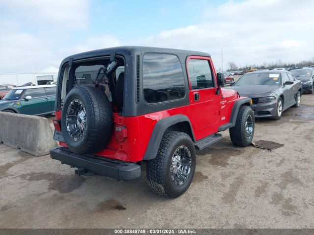 2001 JEEP WRANGLER 1J4FA49S01P316875 Photo 3