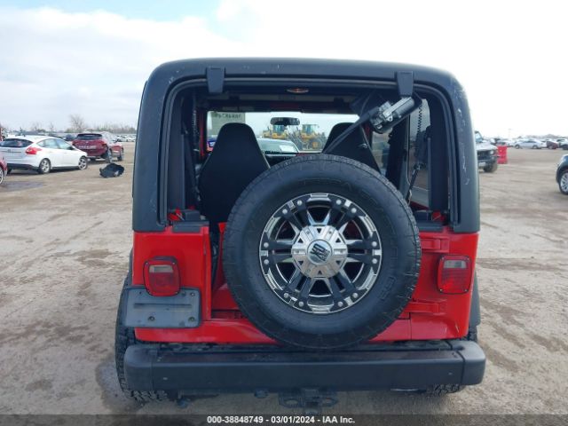 2001 JEEP WRANGLER 1J4FA49S01P316875 Photo 5