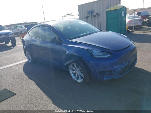 38848891 :رقم المزاد ، 5YJYGDED9MF103927 vin ، 2021 Tesla Model Y Standard Range Rear-wheel Drive مزاد بيع