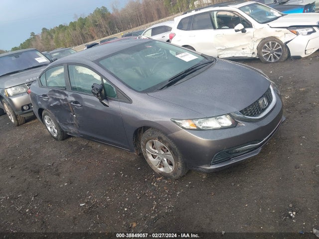 Honda Civic Lx 2014 19XFB2F50EE053007 Image 1