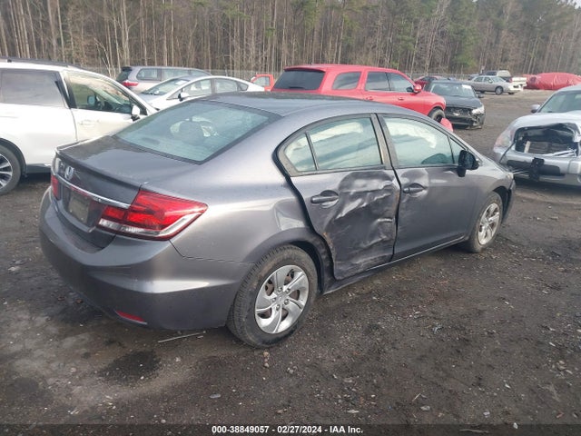 Honda Civic Lx 2014 19XFB2F50EE053007 Image 4