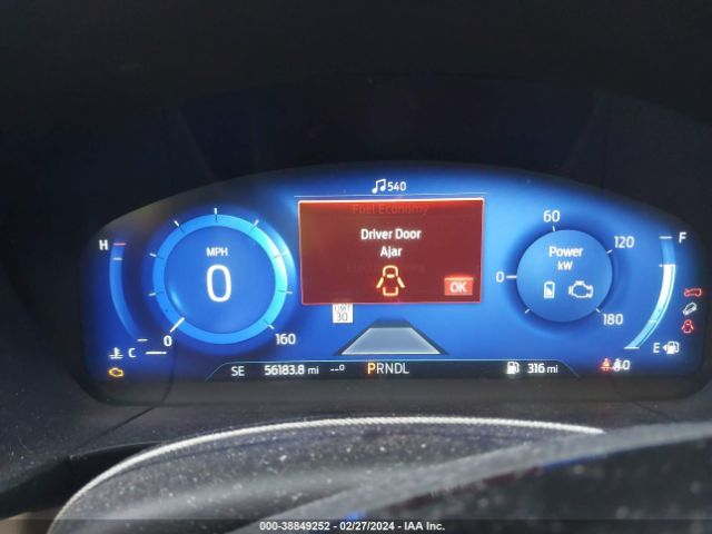 1FMCU9DZ6MUA83314 Ford Escape Titanium Hybrid