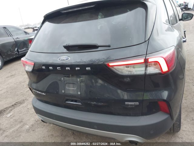 1FMCU9DZ6MUA83314 Ford Escape Titanium Hybrid