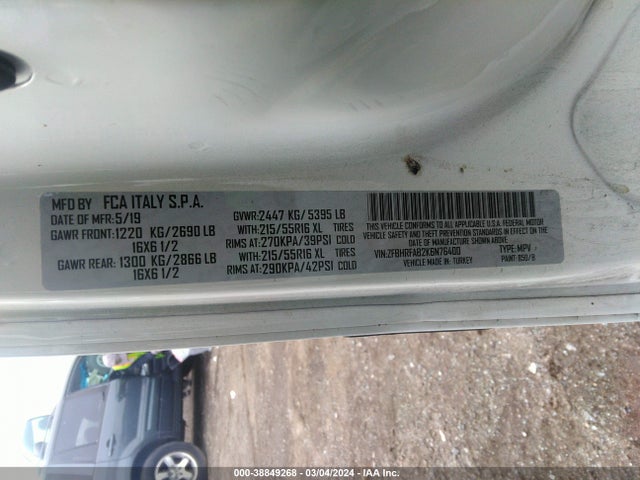 RAM Promaster City Tradesman 2019 ZFBHRFAB2K6N76400 Image 9