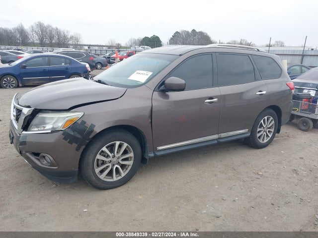 Nissan Pathfinder Sl 2015 5N1AR2MN1FC630754 Image 2