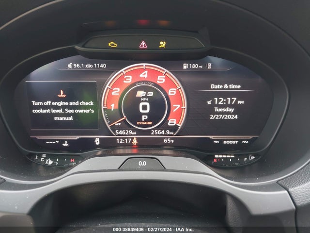 WAUB1GFF4J1012560 Audi S3 2.0t Premium Plus/2.0t Tech Premium Plus