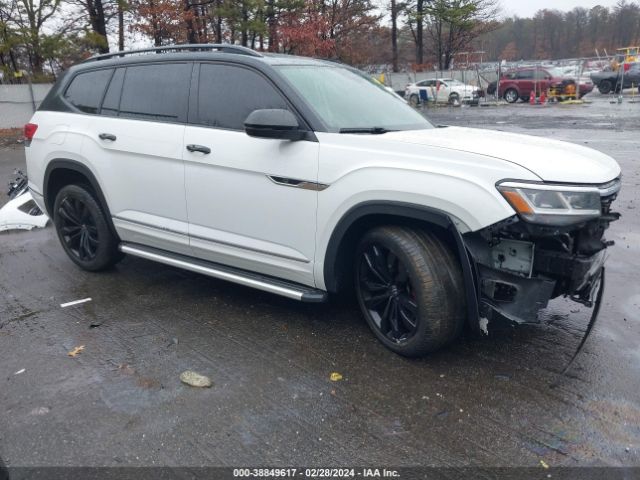 1V2SR2CA7MC586262 Volkswagen Atlas 3.6l V6 Sel R-line