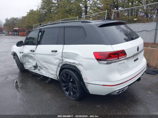 1V2SR2CA7MC586262 Volkswagen Atlas 3.6l V6 Sel R-line