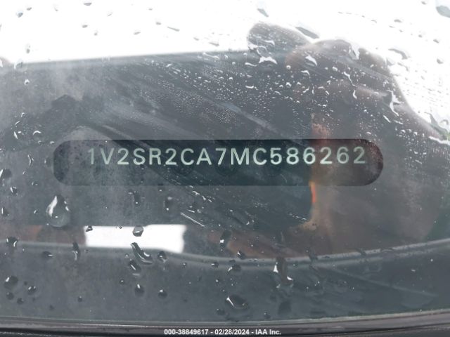 1V2SR2CA7MC586262 Volkswagen Atlas 3.6l V6 Sel R-line