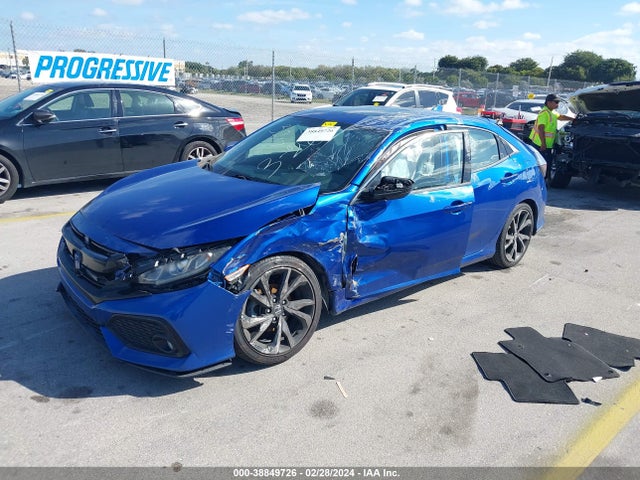 Honda CIVIC EX 2017 SHHFK7H53HU233217 Image 2