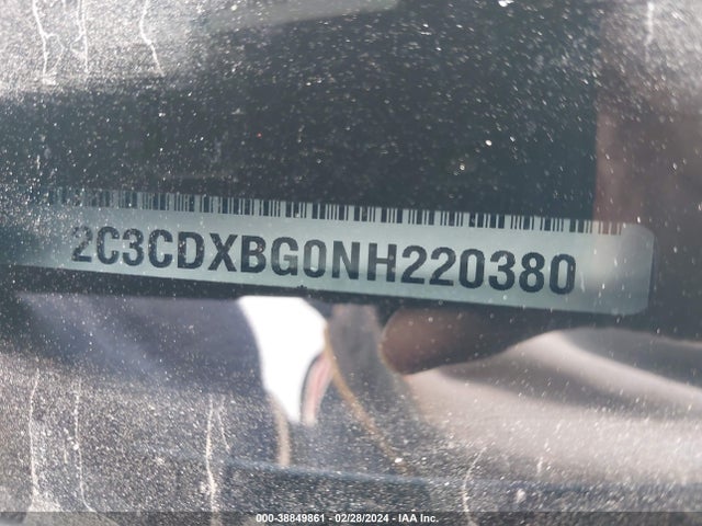 Dodge Charger Sxt Rwd 2022 2C3CDXBG0NH220380 Image 9