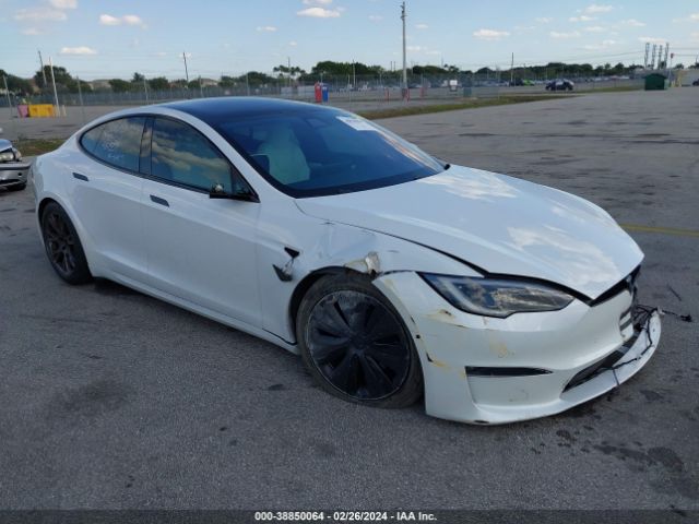 Продаж на аукціоні авто 2022 Tesla Model S Dual Motor All-wheel Drive, vin: 5YJSA1E54NF477717, номер лоту: 38850064