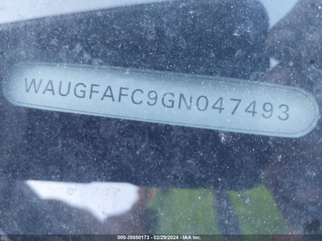 WAUGFAFC9GN047493 Audi A6 2.0t Premium Plus