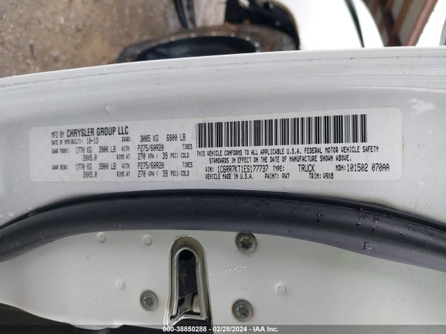 RAM 1500 Express 2014 1C6RR7KT1ES177737 Image 9