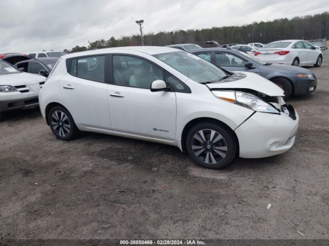 1N4AZ0CP7FC318570 Nissan LEAF SV