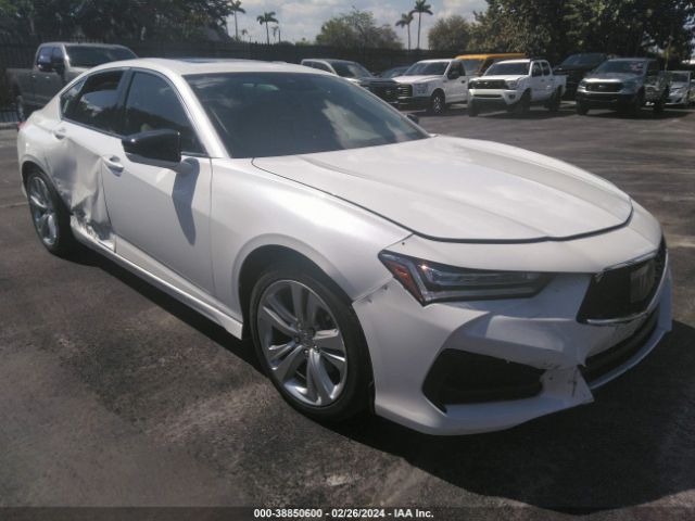 Auction sale of the 2022 Acura Tlx Technology Package, vin: 19UUB5F46NA000896, lot number: 38850600
