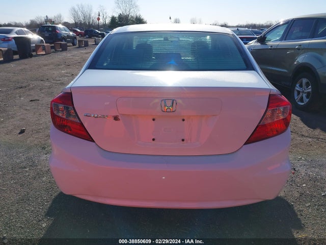 2012 HONDA CIVIC LX VIN: 19XFB2F59CE092174
