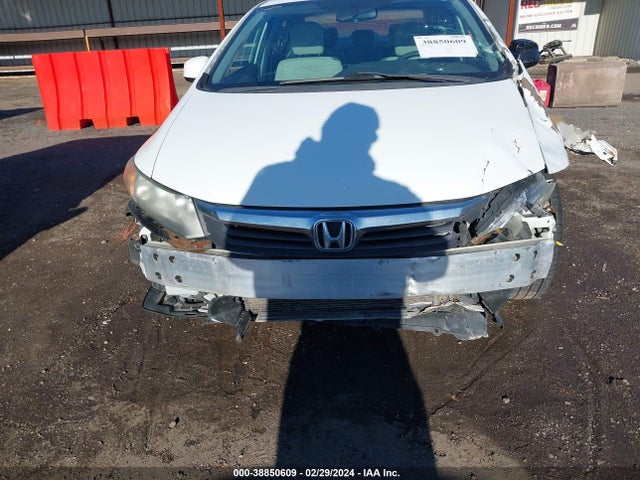 2012 HONDA CIVIC LX VIN: 19XFB2F59CE092174