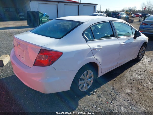 2012 HONDA CIVIC LX VIN: 19XFB2F59CE092174
