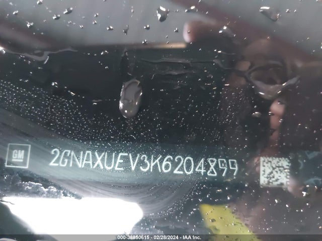 Chevrolet EQUINOX LT 2019 2GNAXUEV3K6204899 Image 9
