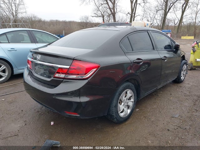 Honda Civic Lx 2014 2HGFB2F58EH537707 Image 4