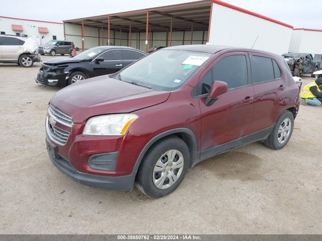 Chevrolet Trax 1ls 2016 3GNCJKSB2GL236657 Image 2