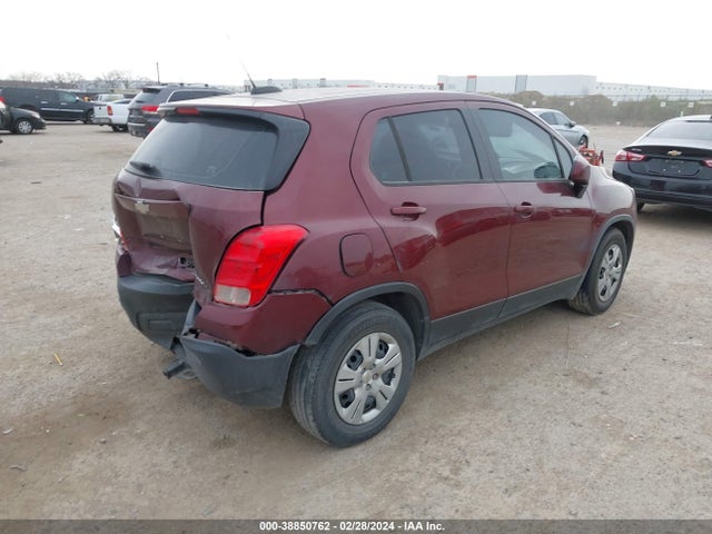 Chevrolet Trax 1ls 2016 3GNCJKSB2GL236657 Image 4