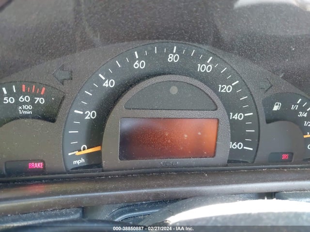 2002 MERCEDES-BENZ C 240 VIN: WDBRF61J92F248486