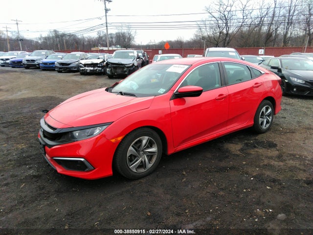 Honda Civic Lx 2019 2HGFC2F63KH525918 Image 2