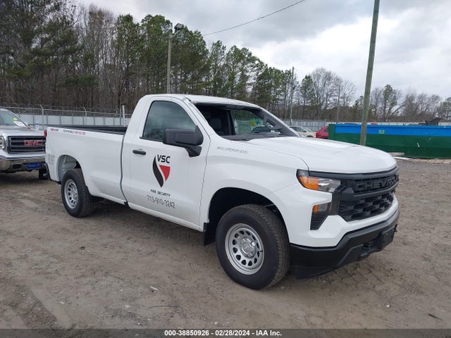 Chevrolet Silverado 1500 4wd Regular Cab Long Bed Wt 2023 3GCNDAED4PG173960 головне зображення