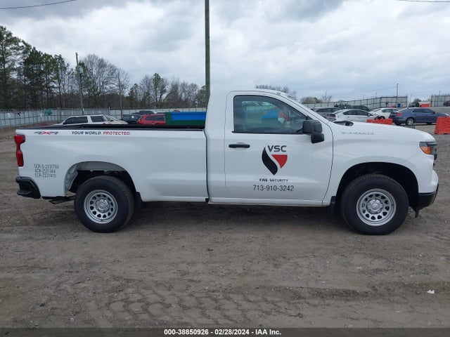 Chevrolet Silverado 1500 4wd Regular Cab Long Bed Wt 2023 3GCNDAED4PG173960 Image 13