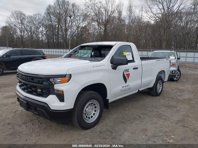 Chevrolet Silverado 1500 4wd Regular Cab Long Bed Wt 2023 3GCNDAED4PG173960 Image 2
