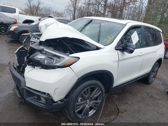 Honda Passport Awd Ex-l 2021 5FNYF8H56MB027713 Image 2
