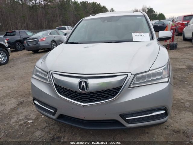 5FRYD3H46EB016372 Acura Mdx Technology Package