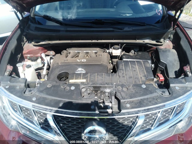 Продажа на аукционе авто 2012 Nissan Murano Sl, vin: JN8AZ1MU2CW118005, номер лота: 38851227
