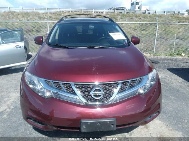 Продажа на аукционе авто 2012 Nissan Murano Sl, vin: JN8AZ1MU2CW118005, номер лота: 38851227
