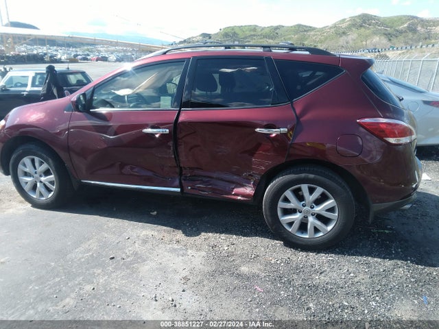 Продажа на аукционе авто 2012 Nissan Murano Sl, vin: JN8AZ1MU2CW118005, номер лота: 38851227