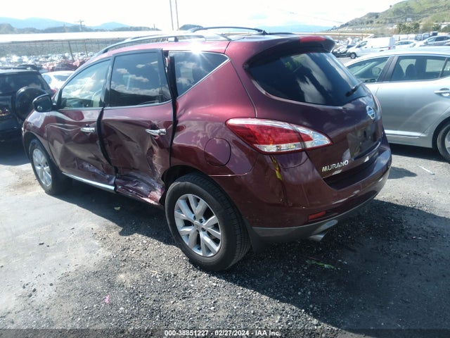 Продажа на аукционе авто 2012 Nissan Murano Sl, vin: JN8AZ1MU2CW118005, номер лота: 38851227