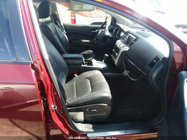 Продажа на аукционе авто 2012 Nissan Murano Sl, vin: JN8AZ1MU2CW118005, номер лота: 38851227