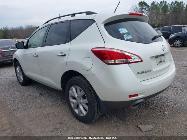 JN8AZ1MU3EW422303 Nissan MURANO SL