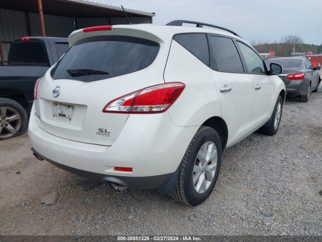 JN8AZ1MU3EW422303 Nissan MURANO SL