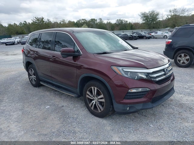 Honda Pilot Ex-l 2017 5FNYF5H86HB004155 Image 1