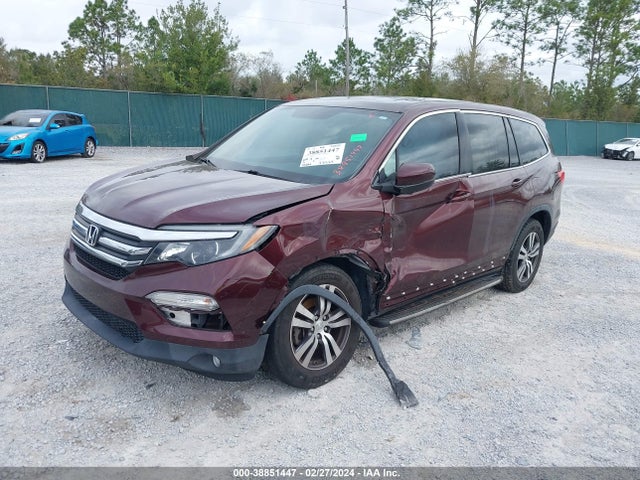 Honda Pilot Ex-l 2017 5FNYF5H86HB004155 Image 2