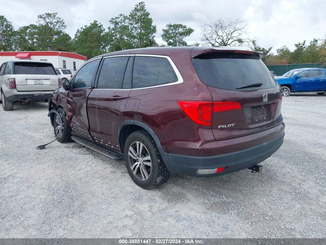 Honda Pilot Ex-l 2017 5FNYF5H86HB004155 Image 3